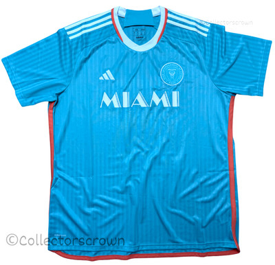 Inter Miami Gr. XXL 2024/25 Trikot türkis ADIDAS 24/25 auswärts Shirt MLS NEU