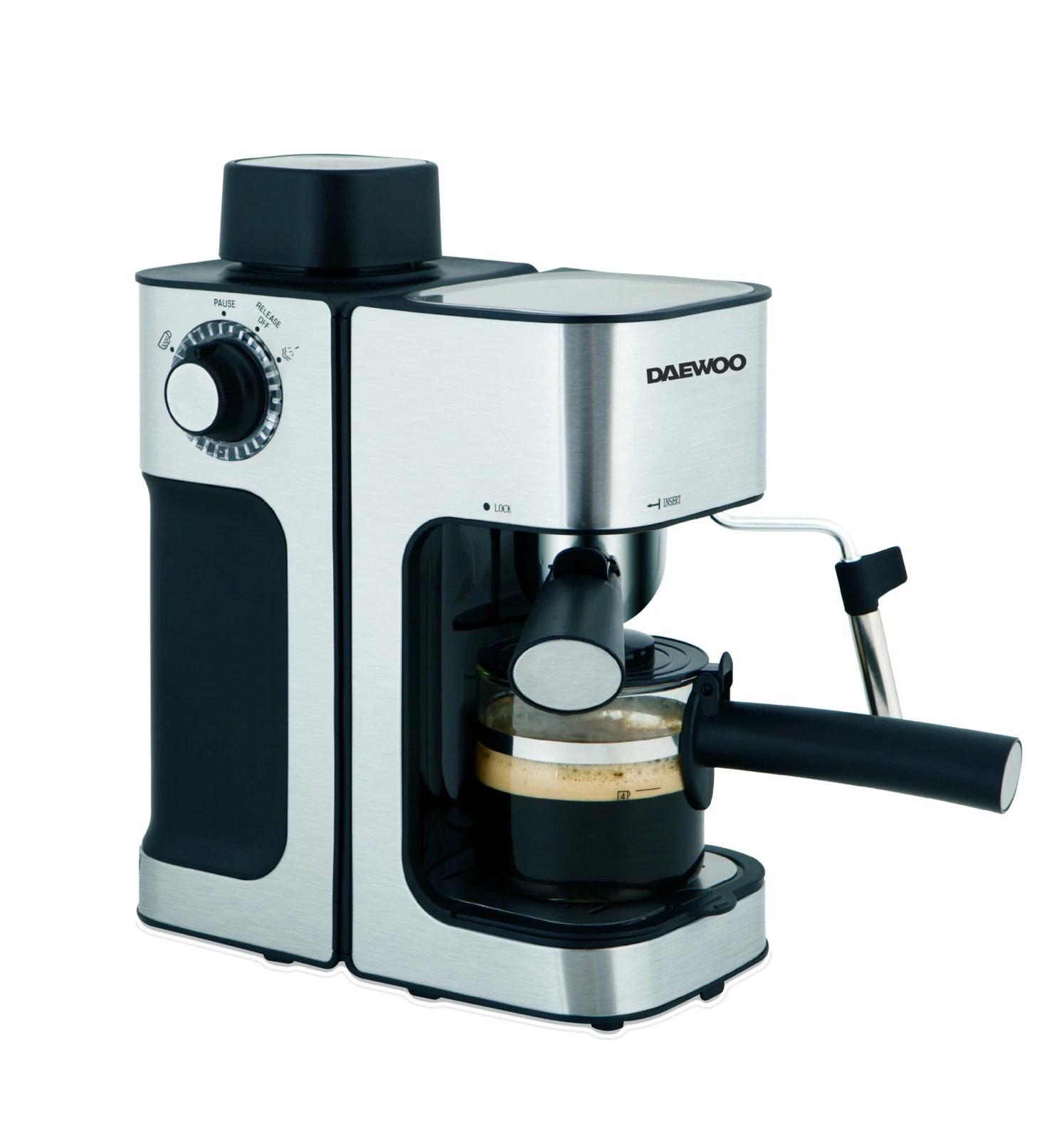 Daewoo DES-485 Espresso Machine | 2 & 4 Cups Coffee Machine |220 Volt 50 Hz
Opens in a new window or