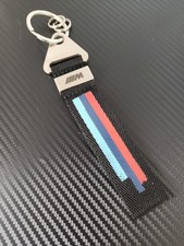 BMW M-Power Canvas Keyring New M2 M3 M4 M6 X5M 1 Series 2 Series 3 Series. 