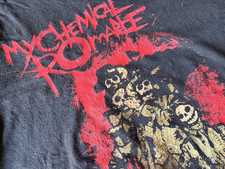 MY CHEMICAL ROMANCE BLACK PARADE 2007 PROJEKT REVOLUTION TOUR EUROPE SIZE LARGE