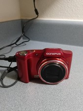 Olympus SZ-14 Digital Camera Red 14.0MP with Battery,pny4gb, charger - Tested.