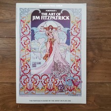 The Art of Jim FitzPatrick Signed Portfolio 1 1981 8 color plates