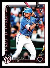 2025 Topps Update #US172 Daylen Lile RC Washington Nationals Baseball Card