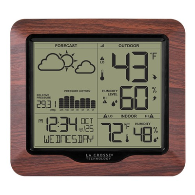 #ad Wireless Forecast Station Backlight with Pressure La Crosse Technology $89.99