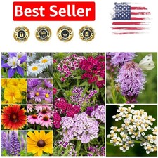 Perennial Wildflower Seed Mix | 2oz of 30,000+ Non-GMO Seeds for Vibrant Gardens 223.92 per gallon