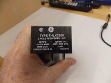 New GE ABB THLK2200 2 Pole Feed-Thru Lug 200A...