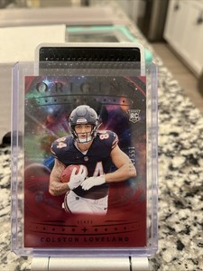 2025 Panini Origins - Rookies Colston Loveland, Colston Loveland #137 Red /299