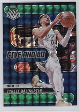 2024-25 Panini Mosaic Give and Go Green Mosaic Prizm Tyrese Haliburton #10 1p0o