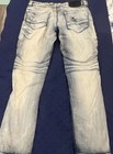Smoke Rise Original Vintage Denim Men’s Slim Light Wash Distressed Jeans — photo 3
