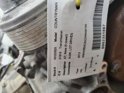 Automatic Transmission Base 6 Speed Fits 11-16 COUNTRYMAN 376361