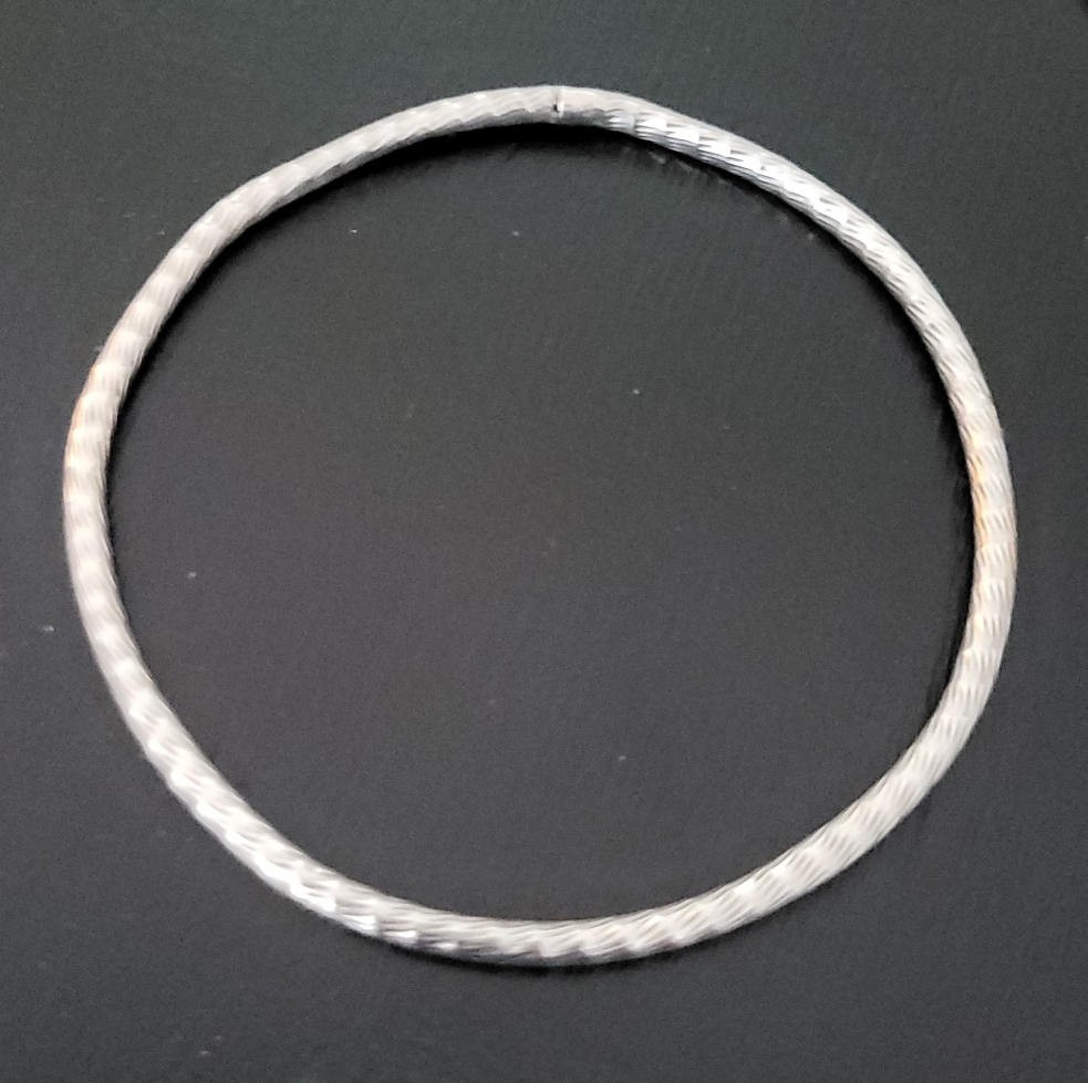 Silver bangle bracelets .925 Silver *3* - image 6