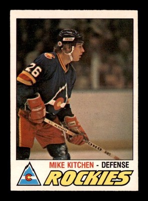 1977 O-Pee-Chee NHL #267 Mike Kitchen RC EX/EX+ X3544100