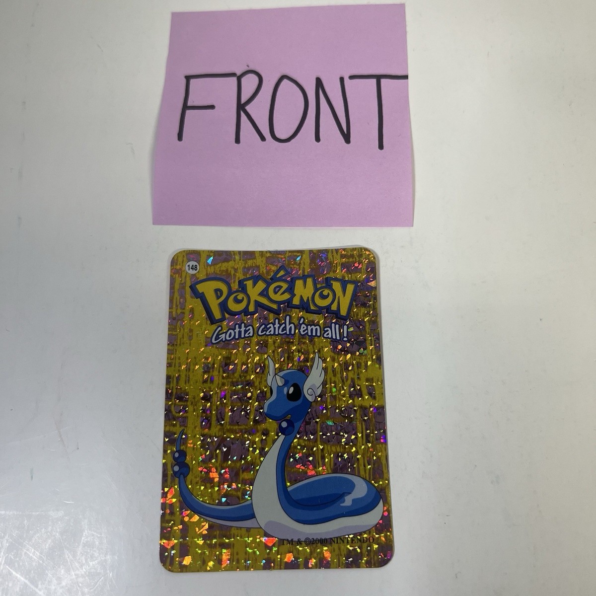 Pokémon Vintage Pocket Monsters Vending Prism Holo Rare Foil