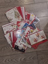 Christmas Cards Mixed Job Lot 40 for Family, Siblings, Religious, General NEW 