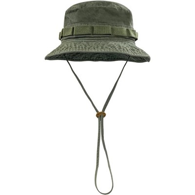 Herren Sonnenhut Baumwolle Faltbar UV-Schutz Boonie Hut Outdoor Regen