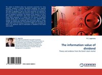 The Information Value Of Dividend P. C. Jagersma
