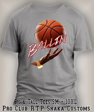 Men's Pro Club Shaka Basketball Sneaker Tee Shirt To Match Retro J5 Flight Shoe