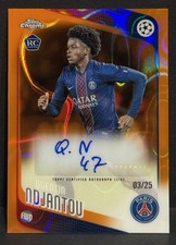 2021-22 Topps Chrome Paris Saint-Germain Team Set Soccer Cards Checklist 13