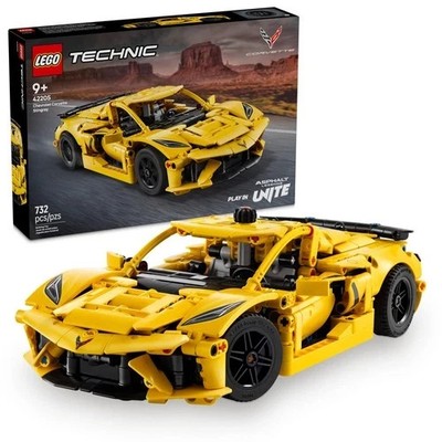 LEGO Technic Chevrolet Corvette Stingray Toy Car - Building Toy for kids - 42205