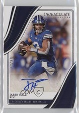 2023 Panini Immaculate Collegiate Signature Moves 63/99 Jaren Hall Auto 1cc7