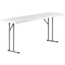 Hartleys 6ft Narrow Table Folding Legs Outdoor/Indoor Kitchen/Event/Display #116