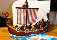 Ü-EI Diorama Asterix und die Wikinger mit  Wikingerschiff 2006