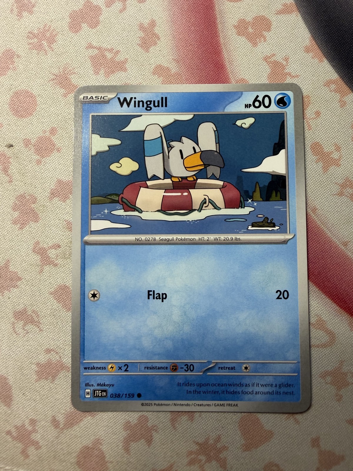 Wingull Common SV09: Journey Together 038/159 NM English