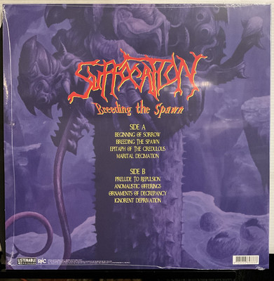 Suffocation – Breeding The Spawn LP 2024 Listenable – POSH333