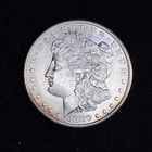 1880-S Morgan Silver Dollar BU - Frost Luster - Edison Light Bulb Year |#K76|