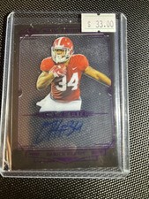 2019 Leaf Clear Damien Harris auto