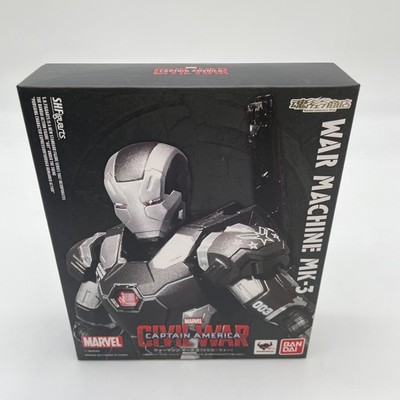 SHFiguarts WAR MACHINE フィギュア 箱剥がれあり Figure S.H.Figuarts War Machine Mark 3 Civil War Captain