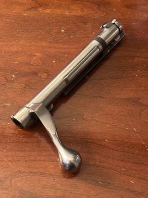 Polished 98K K98 7.92x57mm Mauser Bolt Bent , For Sniper Scope With Extractor