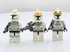 LEGO Star Wars Clone Trooper Minifigures Lot of 3 – Genuine LEGO – With Blasters