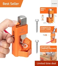 Versatile Hammer Lug Crimper for Heavy Gauge Battery & Cable Wiring | 8-4/0 AWG