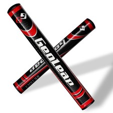 Putter Grip - Soft Polyurethane, Round, Lightweight, 4 Colors Sizes Black