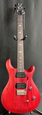 PRS SE CE 24 Standard Satin Electric Guitar Vintage Cherry w/ Gig Bag