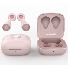 [DDP für US] NAGAOKA Wireless Earphones, Open Ear, NRING30NPK