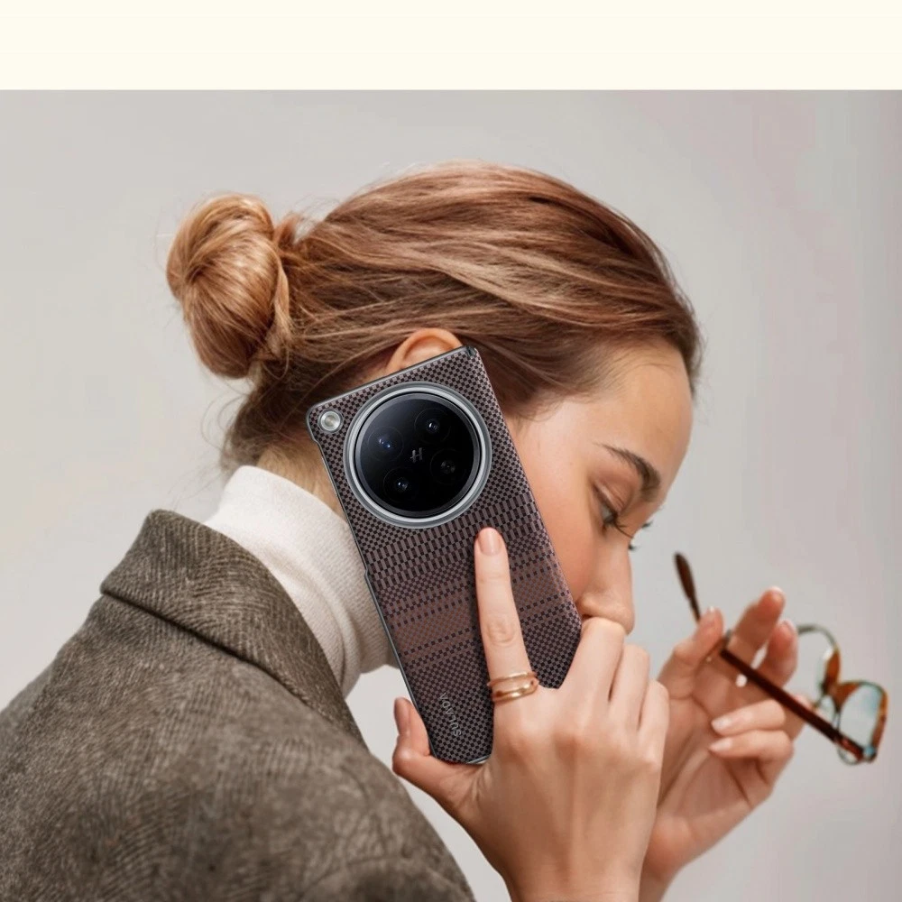 Magnetic Weaving Pattern Leather Case For OPPO Find N6 Hinge Protective Cover - Picture 8 of 17