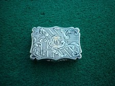 Antique  Silver Vinaigrette Very ornate by Nathaniel Mills Birmingham 1845