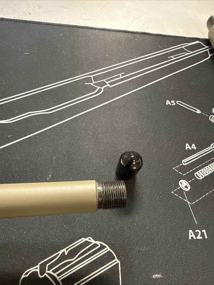 ruger 10 22 threaded Rifle barrel 16 Inch. Magpul Tan Finish | eBay