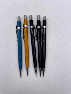 Lot of 5 Vintage Pentel P205, P207, P209 0.5mm 0.7mm 0.9mm