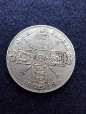 Silver Coin One Florin 1918 George V