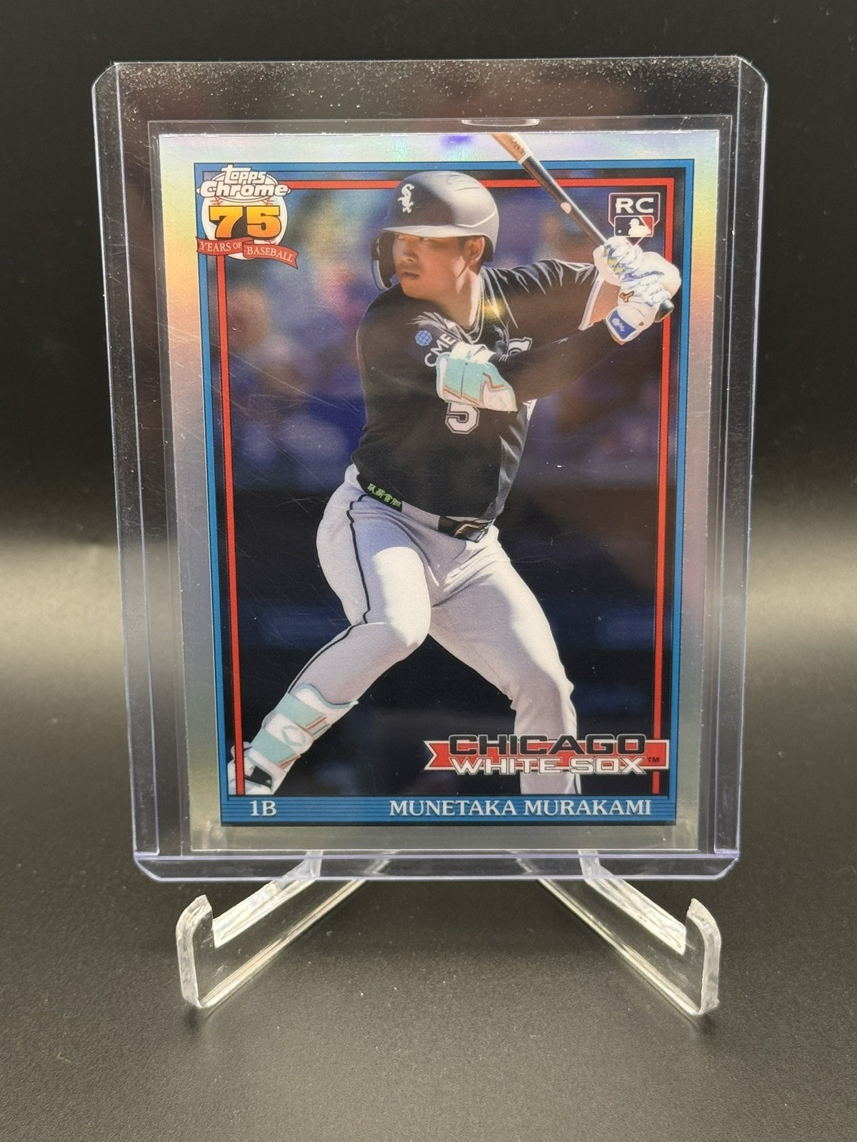 2026 Topps Chrome Munetaka Murakami 75th Anniversary Refractor RC White Sox