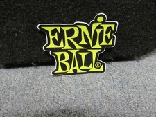 Ernie Ball Guitar Company 3" X 3.5" Vinyl Stacked Green Logo Sticker