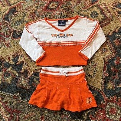 Oklahoma State University Cowboys Cheer Costume 2T OSU VINTAGE 90s Toddler Girl