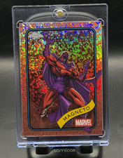 2025 Topps Chrome Marvel X-Men Magneto #169 Rose Gold Mini Diamond Refractor /40