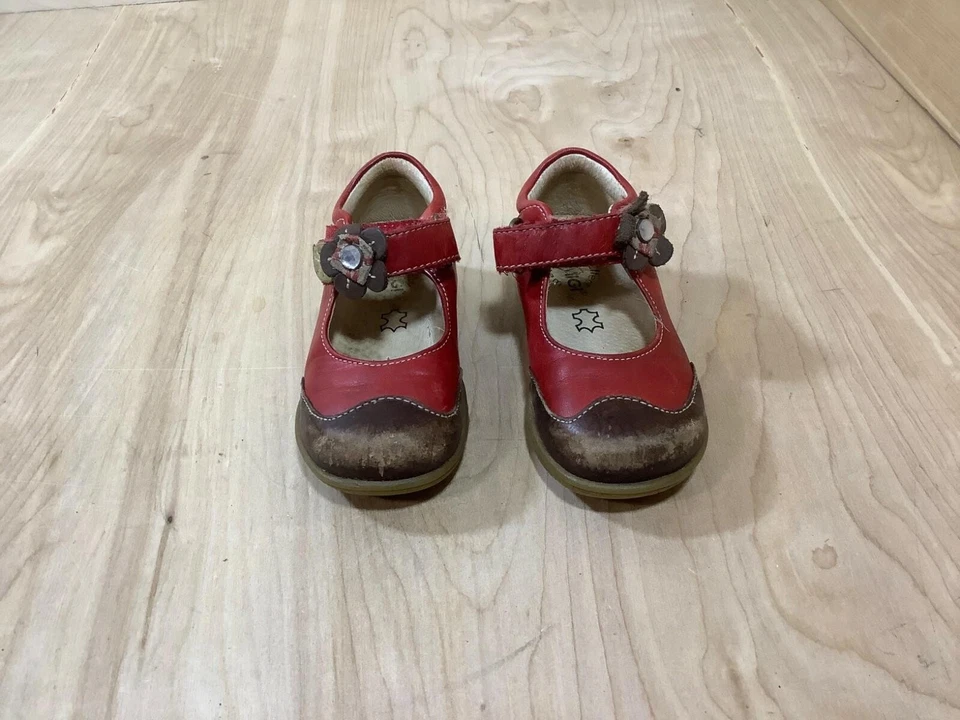 PRIMIGI Zapatos 24 Antigolpes Flexible Acción Efecto Cielo Sistema Rojo y Marrón  Foto 2 de 4