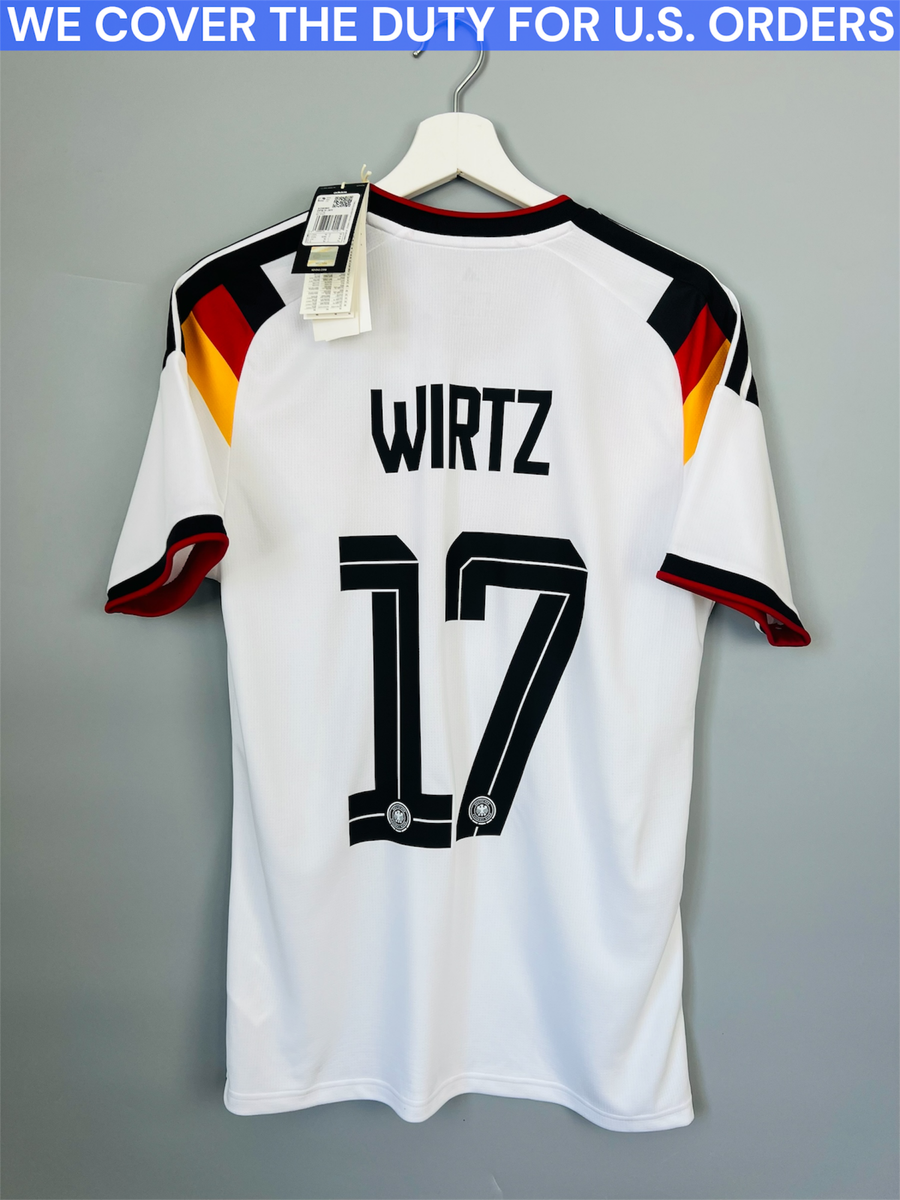 Wirtz Germany Team Jersey 2026-27 Home Soccer Shirt Adidas Men