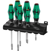 Wera 334 SK/6 Rack Schrauben- Drehers. Kraftform Plus Lasertip