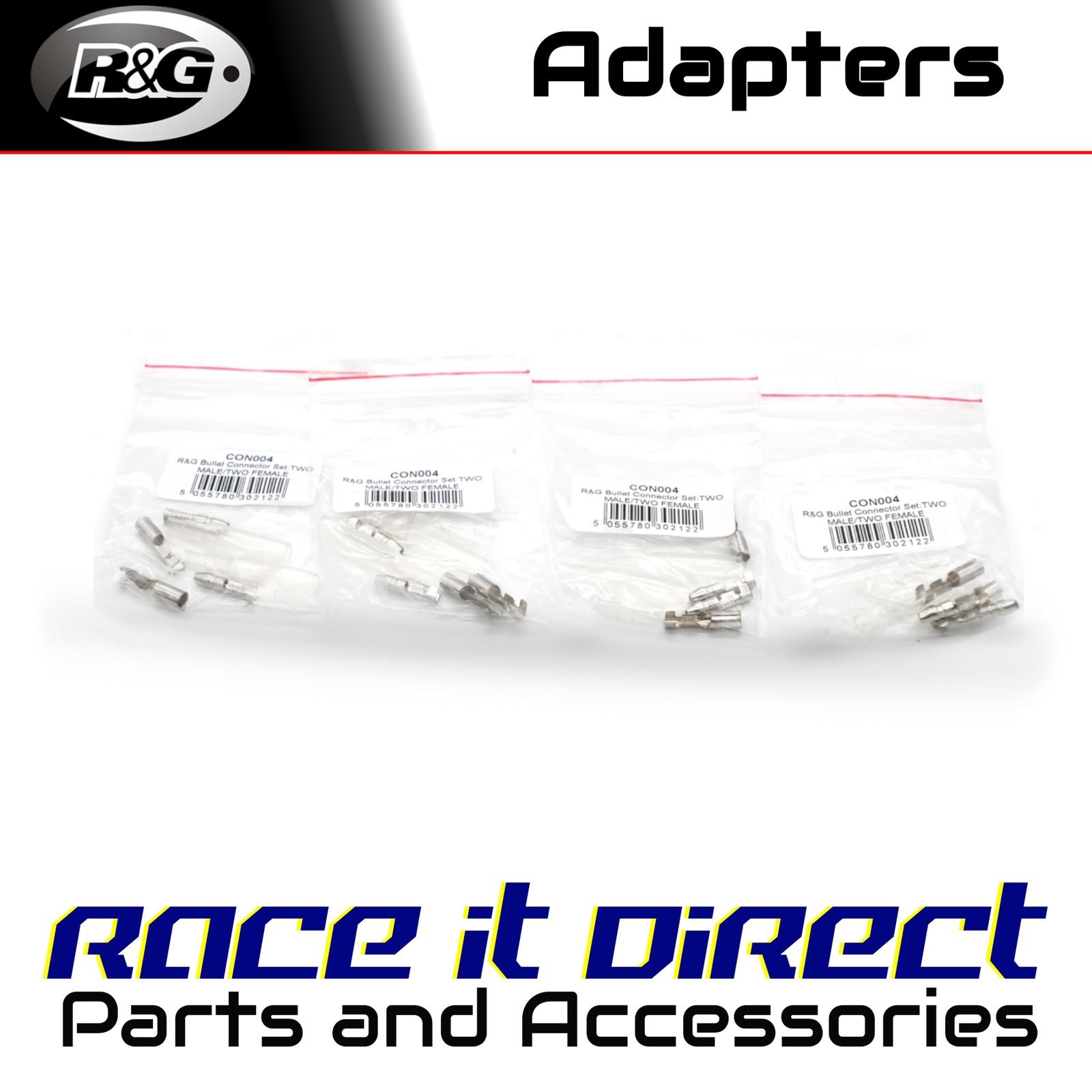 Indicator Adapter Kit for Super Soco TC Max 2020-2026 4pc R&G